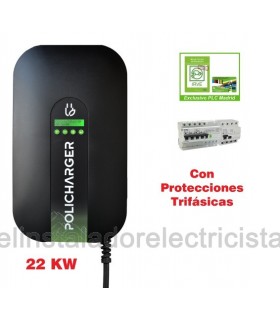 Cargador Policharger NW-T23F con protecciones