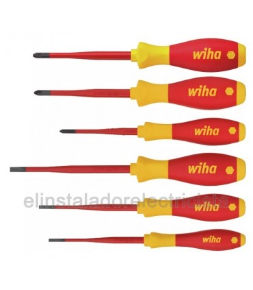 Juego de destornilladores SoftFinish® electric Slimfix