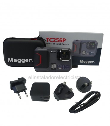 Cámara termográfica de mano Megger TC256P