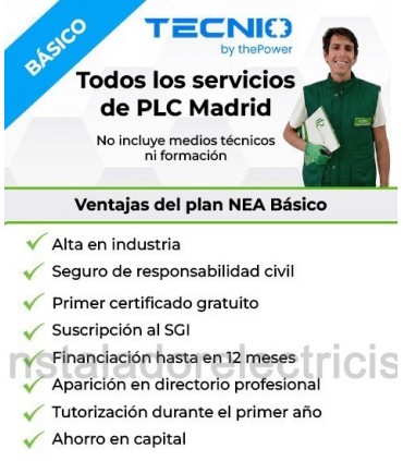 Pack Completo Instalador Electricista Autorizado BT TECNIO