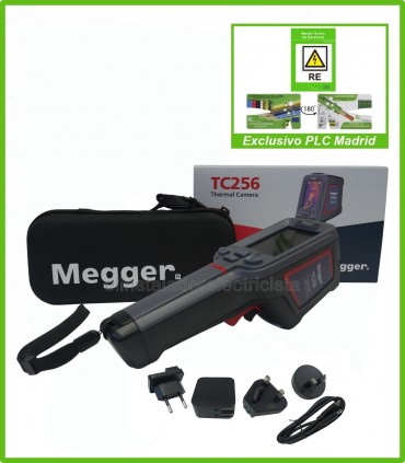 Cámara termográfica de mano TC256 de Megger