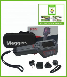 Cámara termográfica de mano TC120 de Megger