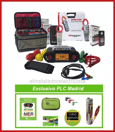Pack Instalador electricista autorizado BT de MEGGER