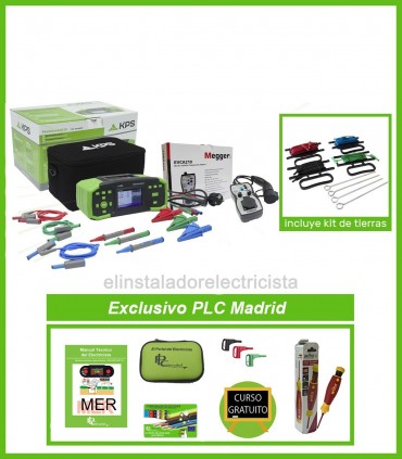 Equipo multifunción Multicheck6010 de KPS y Comprobador EVCA210 de Megger