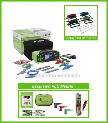 Equipo multifunción Multicheck 6010 pantalla a color TFT 3.5 de KPS