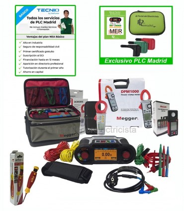 Pack Completo Instalador Electricista Autorizado BT TECNIO