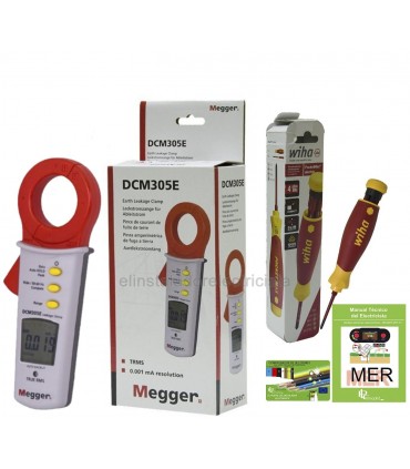 Pinza Detectora de Fuga DCM305E de Megger