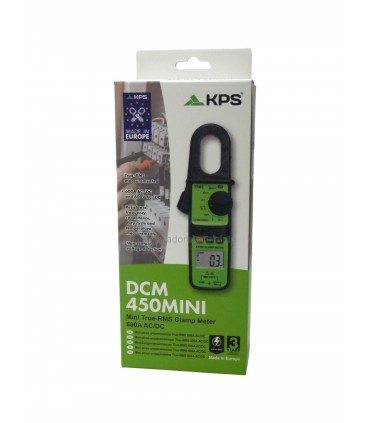 Pinza amperimétrica DCM450MINI de KPS