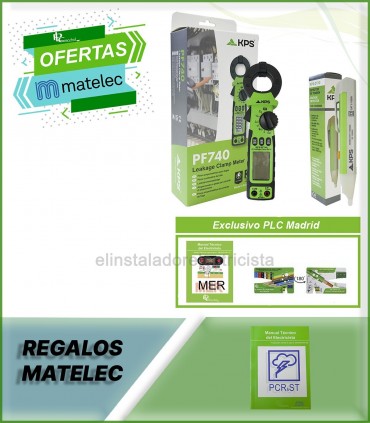 Pinza detectora de fugas multifunción PF740 + DT10 de KPS