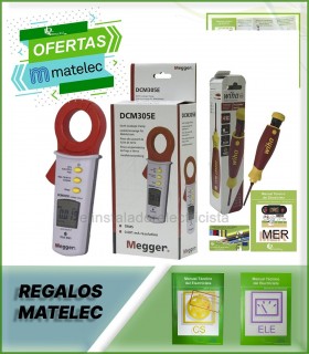 Pinza Detectora de Fuga DCM305E de Megger