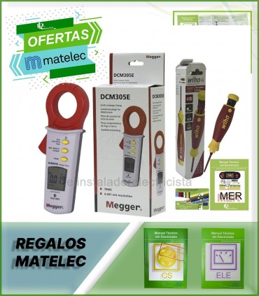 Pinza Detectora de Fuga DCM305E de Megger