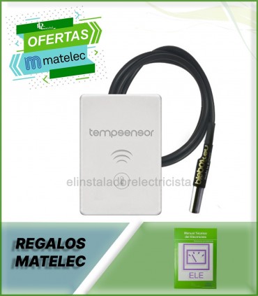 Sensor de temperatura vía Wi-Fi con conector USB C