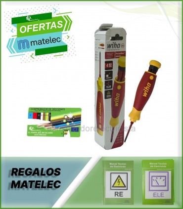 Destornillador de bolsillo PocketMax (4 en 1) de Wiha