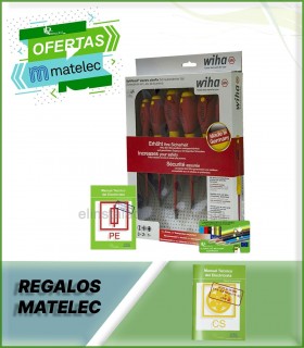 Juego 6 destornilladores SoftFinish® electric slimFix de Wiha