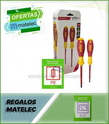 Juego de 2 destornilladores PlusMinus y Pozidriv de Wiha