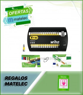Juego de 31 unidades bits XLSelector, bits en Y de 25mm de Wiha
