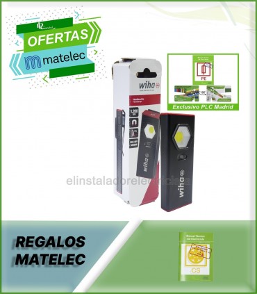 Linterna de mano con sensor de encendido/apagado de Wiha