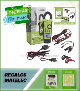 Pinza fotovoltaica DCM8500PV con bluetooth de KPS