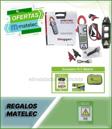 Pinza Vatimétrica Digital DPM1000 de Megger