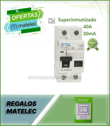 Superinmunizado 40A 30mA 2 polos