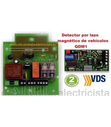 Detector por lazo magnético de vehículos QDM1