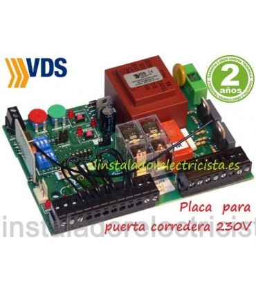 Centralita Placa de control puerta Corredera Euro 230M1 VDS