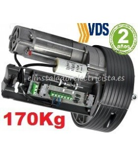 Motor Roll 240/170kg para puertas enrollables eje 76mm