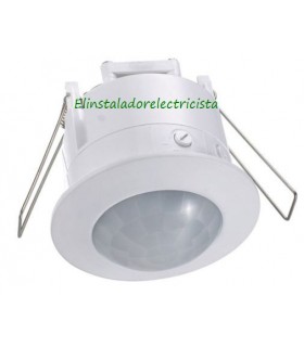 Detector de movimiento por infrarrojos empotrable 220V Ø65mm