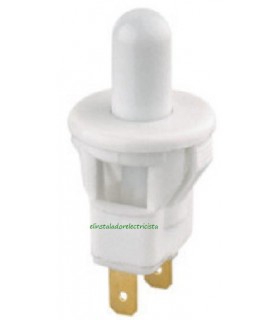 Pulsador empotrable Ø19mm salida axial (Pack 10 unidades)
