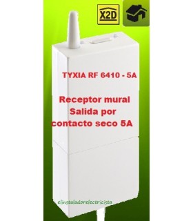 TYXIA 6410 Receptor mural  Salida por contacto seco 5A por impulsos