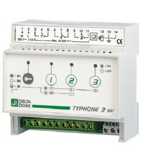 Telemando telefónico modular 3 vías TYPHONE 3 SV