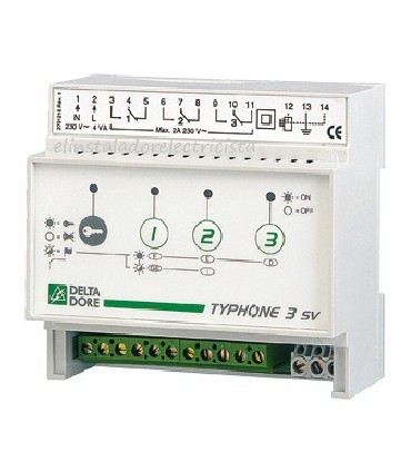 Telemando telefónico modular 3 vías TYPHONE 3 SV