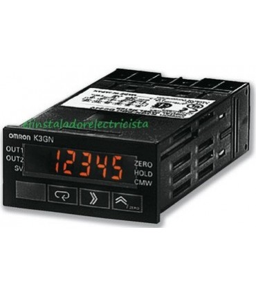 Medidor digital de panel K3GN-PDC 24VDC Omron