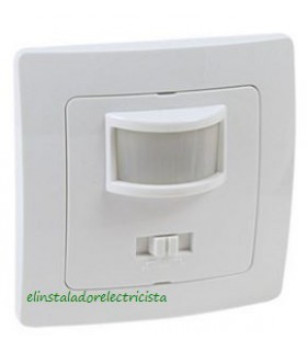 Detector de movimiento por infrarrojos empotrable.