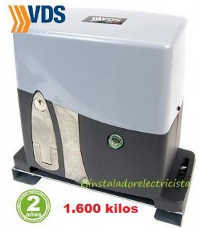 Motor puerta corredera 230V AG Future 1600kg VDS