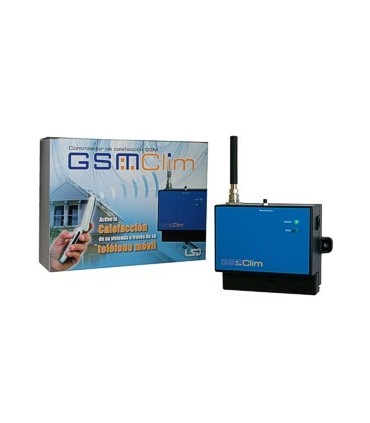 GSMClim es un controlador GSM específico para activación de calefacción