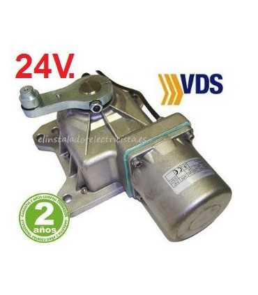 Motor 24V soterrado para puerta batiente 2,5m VDS UNDER V