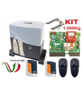 Kit 1000kg. AG Future puerta corredera 230V VDS