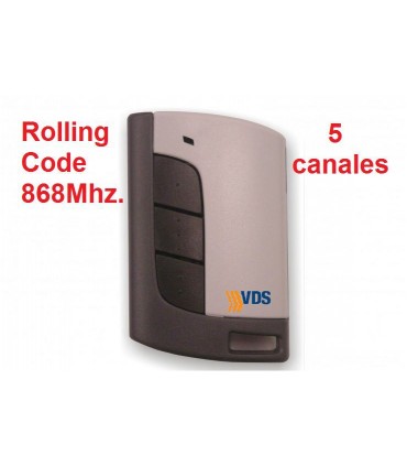 Mando Eco R 5 Canales 868Mhz Rolling code