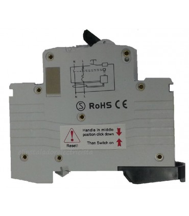 Diferencial + Automático 1P+N-6Amp. 6kA