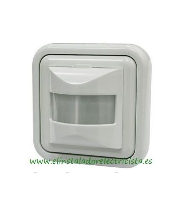 Interruptor Detector de movimiento por infrarrojos de pared empotrable