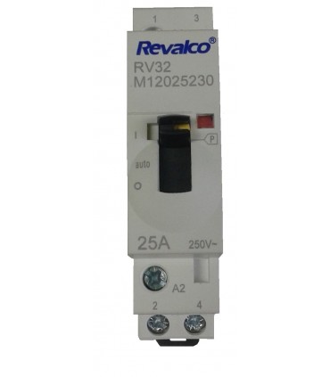 Contactor 25A con selector