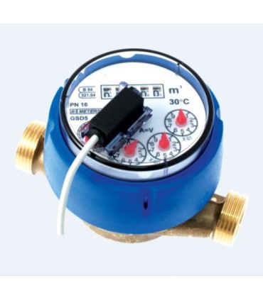 Contador de agua fría con emisor de pulsos