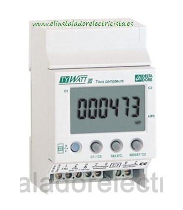 Contador de Consumo Eléctrico TYWATT 30