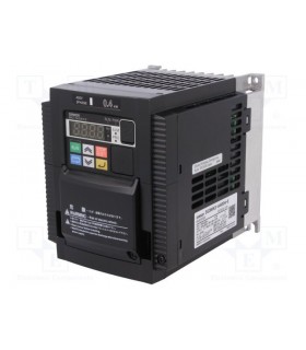 Variador 3G3MX2-A4004-E CHN Trifásico 0.4/0.75KW Omron