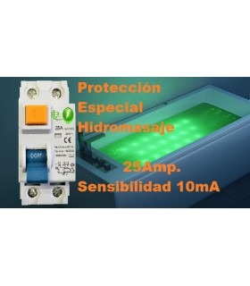 Diferencial 25A Sensibilidad 10mA Tipo AC
