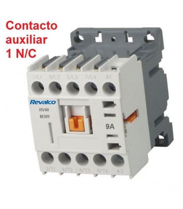 Minicontactor 3P 9A, 1N/C 230V
