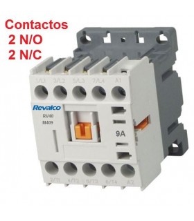 Minicontactor 4P 9A, 2N/A+2N/C, 230V