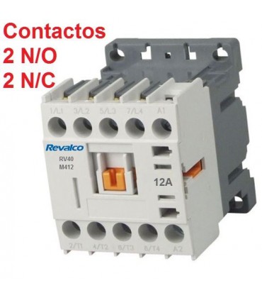Minicontactor 4P 12A, 2N/A+2N/C, 230V