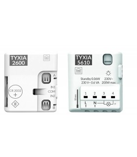 Receptor  Marcha/Paro 1 vía Tyxia 5610